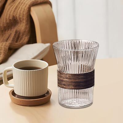Glas Tasse Trinkgeschirr Mehrweg Trinkgläser für Eistee Mischgetränke Saft