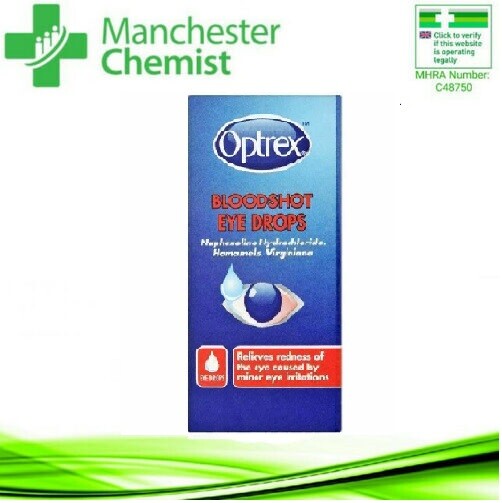 Optrex Bloodshot Eye Drops 10ml 2971067 for sale online eBay