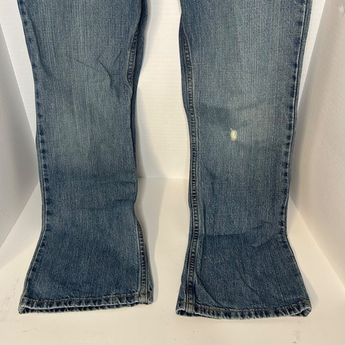 Vtg Levis 527 Boys Size 18 Reg 29X29 Boot Cut Denim Jeans Medium Wash Blue - Picture 9 of 12