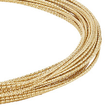 18 Gauge 33 Feet Engraved Textured Gold Wire, Textured Copper Wire Half Hard Bra