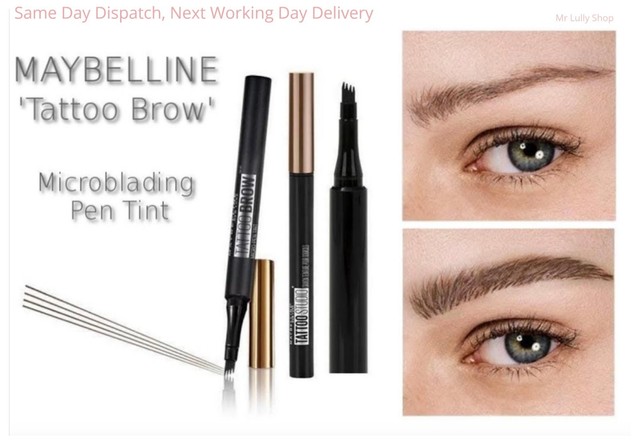 Maybelline Tattoo Brow Master Ink Micro Pen Blonde 100 For Sale Online Ebay
