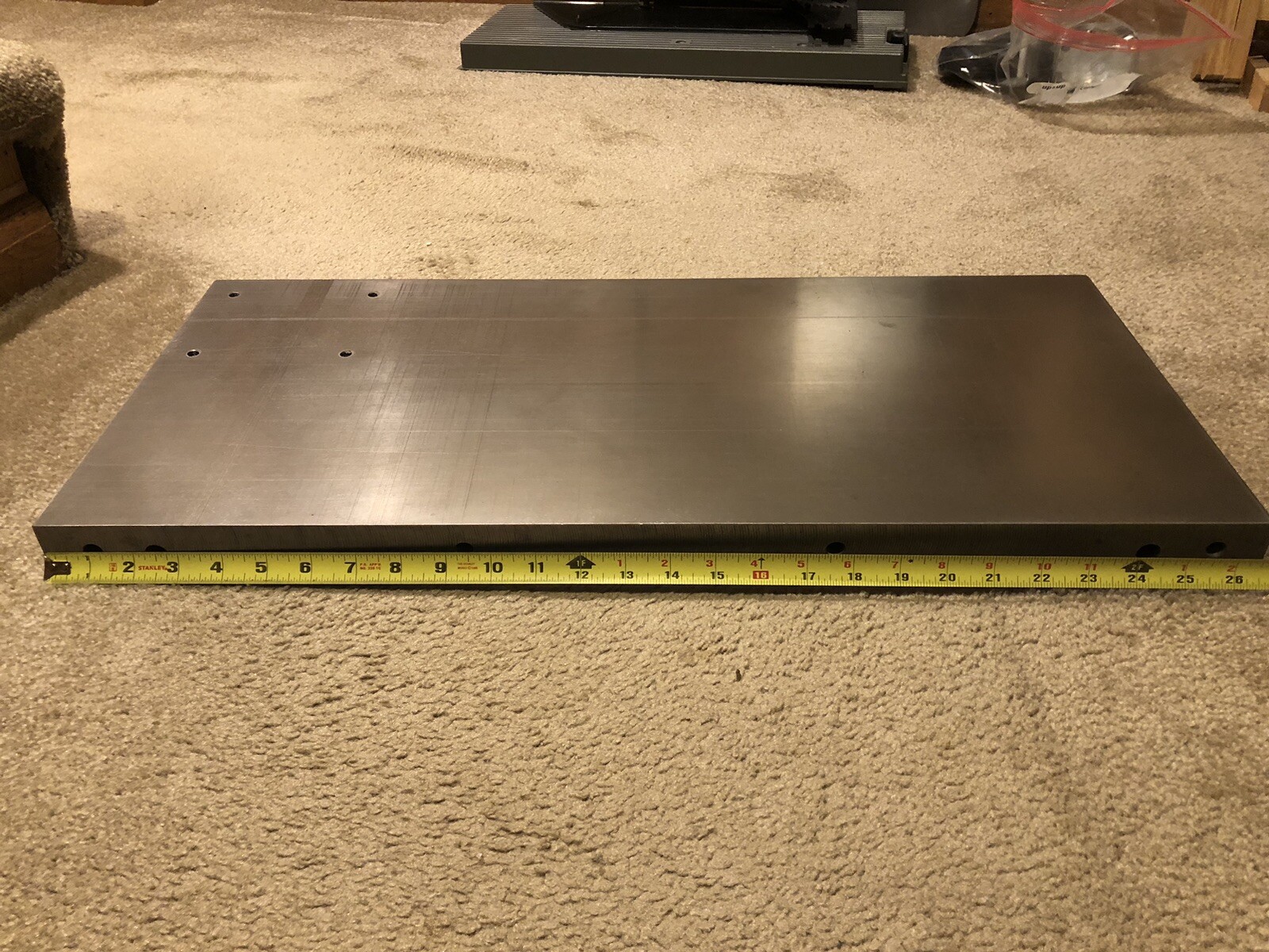 Sawstop 27" x 12" Table Saw Solid Cast Iron Extension Wing eBay
