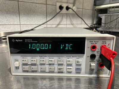 Agilent / Keysight  34401A  6.5 Stellen  Digital Multimeter mit Mangel 6 Mon Gar