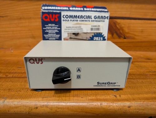 QVS Commercial Grade Data switch CA260-2S IEEE1284 BITronics Compatible - Picture 4 of 5