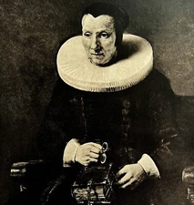 Rembrandt 1944 Old Woman With Prayer Book Gravure Style Phaidon Print DWU10