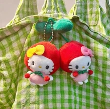 Sanrio Shop Limited Hello Kitty Mascot Holder Spring Cherry Hello Kitty 