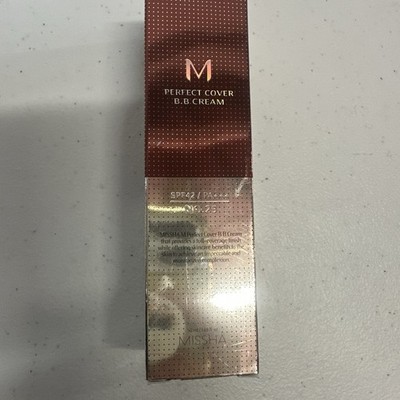 Missha M Perfect Cover SPF 42 PA+++ BB Cream - 50ml No23 Natural Beige