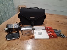 Sony Handycam DCR-HC46 Mini DV Camcorder 12x Zoom NightShot Dock Bag - Read