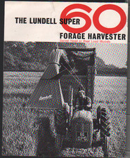 Lundell "Super 60" Forage Harvester Brochure Leaflet