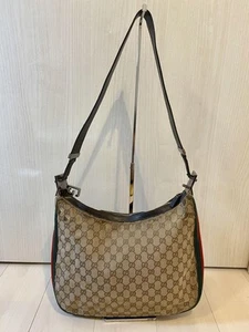 Sac à bandoulière GUCCI Sherry Line motif GG toile sac à bandoulière beige #PGIG4Y