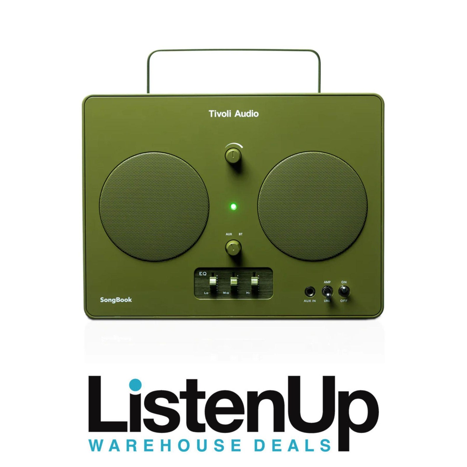 Tivoli Audio SongBook Portable Bluetooth Speaker with Built-in Preamp (Green)