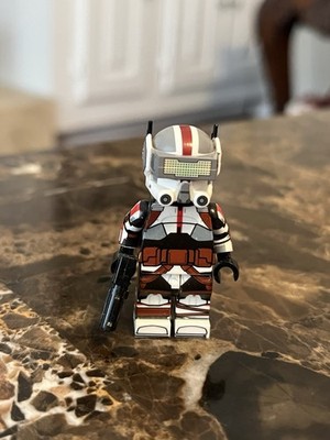 Tech Lego Star Wars Bad Bad Custom Figure (authentic lego parts)