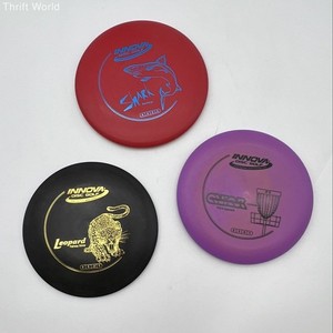 Innova Disc Golf Set 3 Discs Leopard Fairway Driver Shark Midrange Aviar Putter