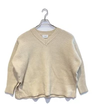 CLANE 2WAY NECK WARMER KNIT TOPS 1 ivory Ext+++