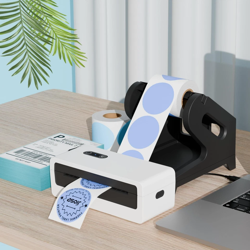 4x6 Label Holder - Thermal Label Holder for Rolls and Fan-Fold Labels - Work ... - Image 3 of 4