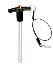 1Pc Stainless Steel T-Handle Quick Release Locking Pin 12mm Dia 100mm Length