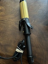 Conair Ceramic Hair Curling Iron 1.5" Gold Barrel Curl Waves