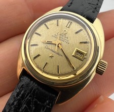 Omega Constellation Women's Automatic 568.001 Cal.682 SOLID GOLD CAPPED WATCH 15