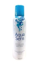 AQUA SENS Cooling Water Mist Spray Face Body Gym Sun Holiday 150ml NEW FREE P&P