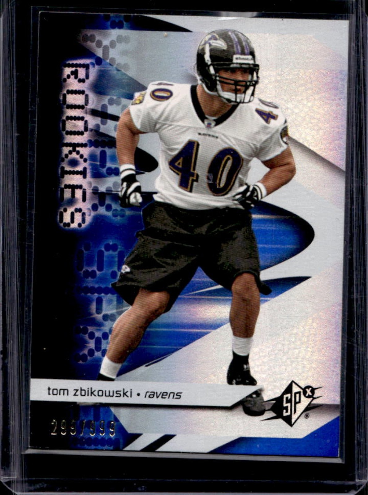Tom Zbikowski Spx #144 Base