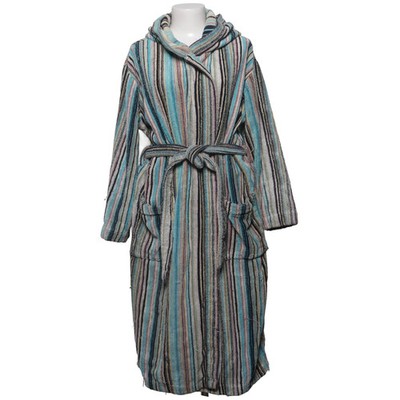 Missoni, Bademantel, Größe: L, Blau/Mehrfarbig, Streifen, Frottee #zmj