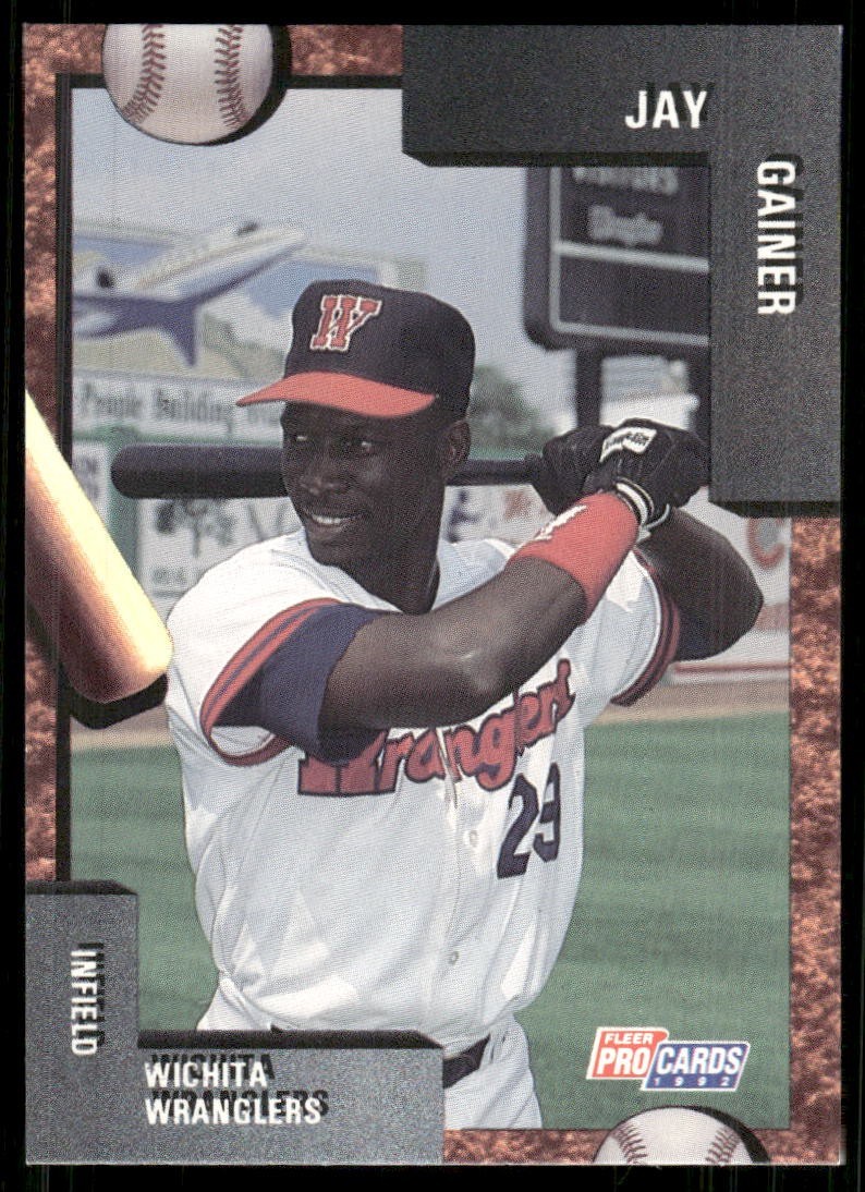1992 Fleer ProCards Wichita Wranglers JAY GAINER RC PADRES PANAMA CITY FL