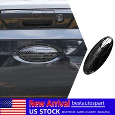 For Ford F-150 2021-2023 9.5 Inch Black Front Grille Rear Tailgate Emblem Cover