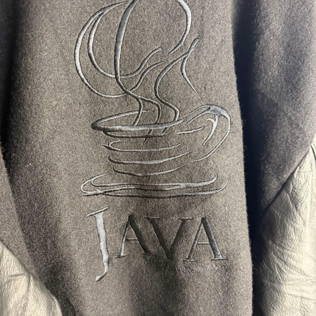 [Super Rare] CPS 90s JAVA Leather Stadium Jacket … - image 3