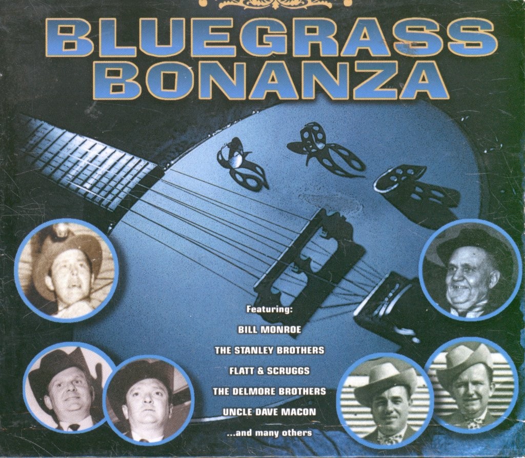 Various Artists Bluegrass Bonanza CD set UK Proper 2006 4 X CD with booklet with
