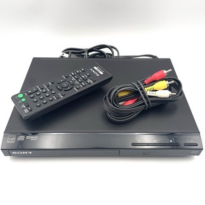 Sony DVP-SR210P CD/DVD Player with Remote TESTED & WORKS!