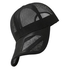 Mesh Baseball Hats Sunproof Hats for Outdoor Sports Black workout hat