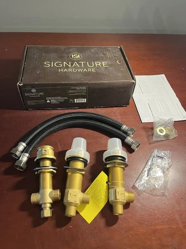 Signature Hardware SH674163 3 Hole Roman Tub Filler Rough-In Valve - Picture 1 of 2