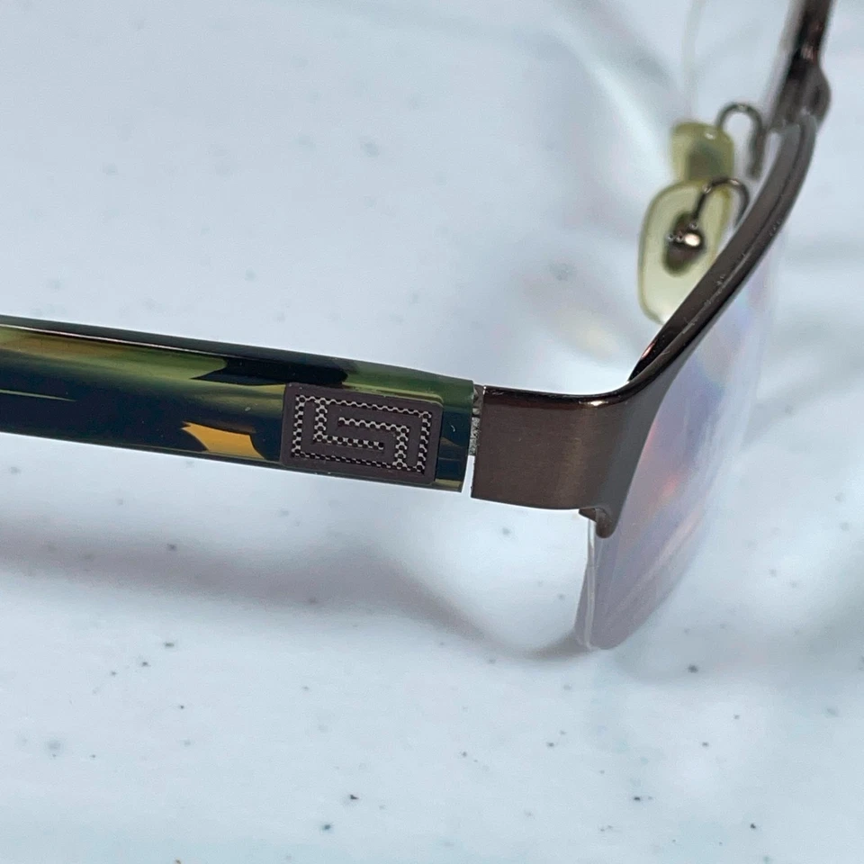 Gafas Versace, solo monturas, 1184 1320 verde, 53-18-140, metal, Italia Foto 4 de 4