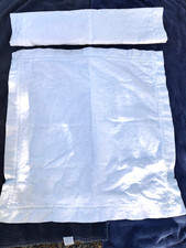 2 Lauren Ralph Lauren Marah Pillow Sham Covers Paisley White 100 Cotton