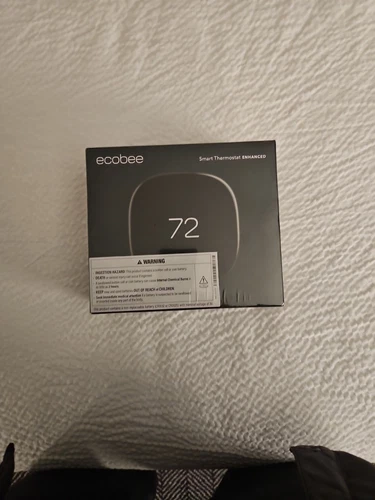 Ecobee EB-STATE6L-01 Smart Thermostat Enhanced Black  SEALED