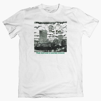 THE FALL This Nation's Saving Grace T-Shirt 80s Post Punk Band Tee Vintage Style