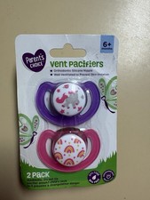 New Parent  s Choice Vent Pacifier orthodontic silicone Nipple 6 unicorn