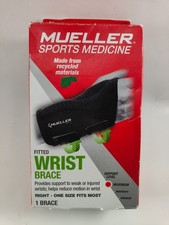 Mueller Sports Medicine Fitted Wrist Brace One Size Fits Most RIGHT HAND