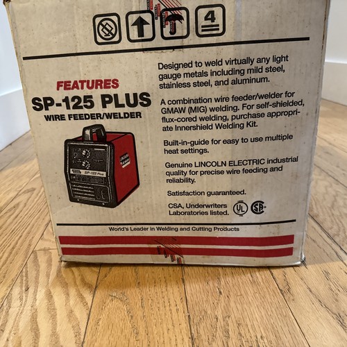 Lincoln Electric SP-125 Plus MIG Welder Kit 120V Wire Feed NEW NIB + EXTRAS - Picture 5 of 24