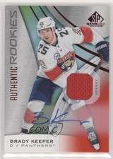 2019 Upper Deck SP Game Used Authentic Rookies Red Jersey Brady Keeper Auto 0v7