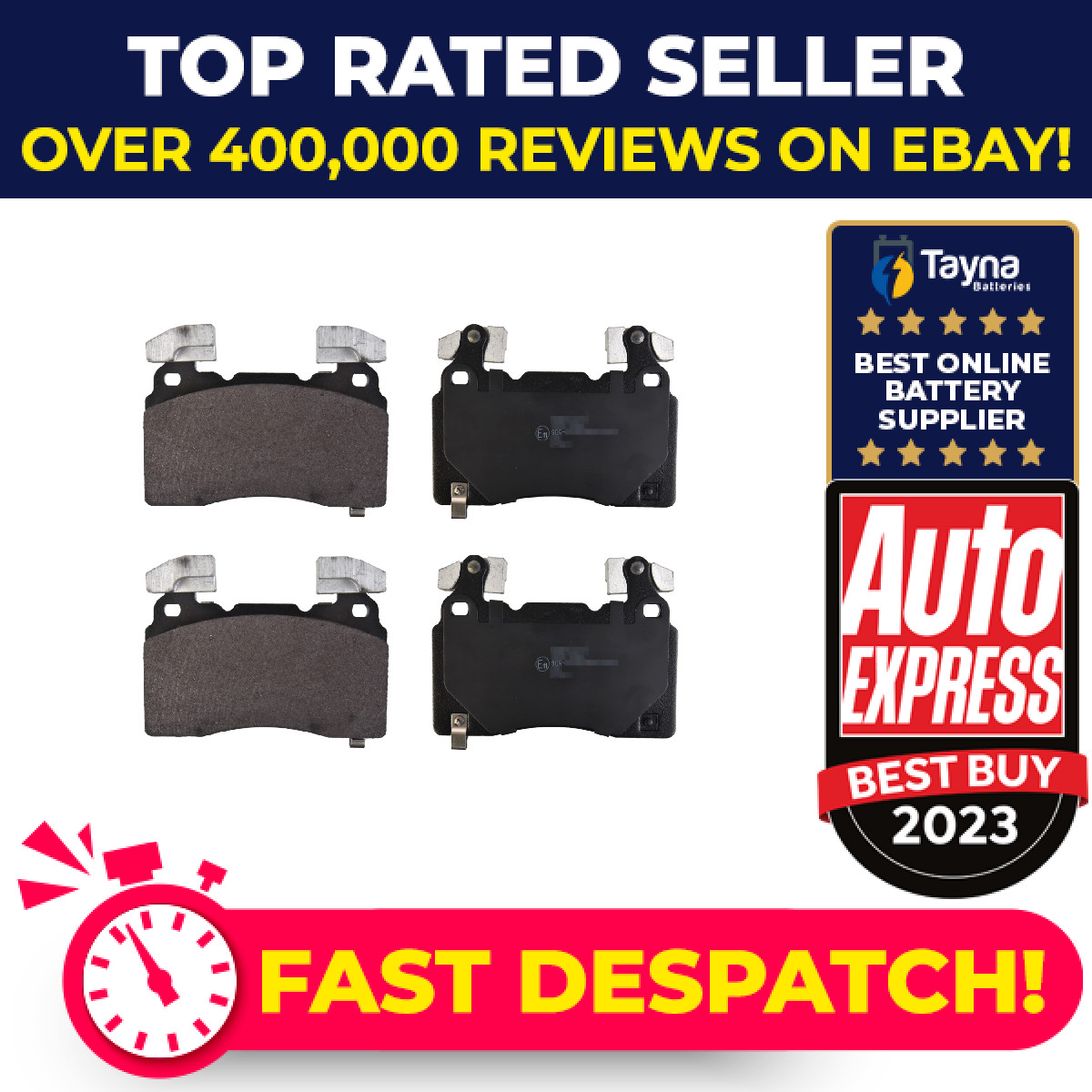 Brake Pads Set fits OPEL INSIGNIA 1.6 Front 2018 on D16SHT 023441307 23441307