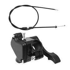  7/8'' 22mm Thumb Throttle Cable Accelerator Control Handle Assembly 