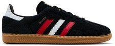 Adidas Originals Men's Samba OG Sneakers, Black/ White / Scarlet, IG1824