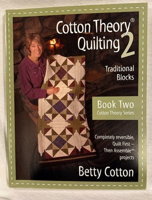 Cotton Theory Quilting 2 Betty Cotton-Quilt Pattern Book-Traditional Blocks