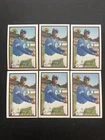 LOT (6) 1989 Bowman #220 Ken Griffey Jr. RC Rookie Cards Seattle Mariners