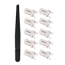 10x Replace Repair Push to Lock Latches White Fits Synology Type D3 D5 D6 Trays