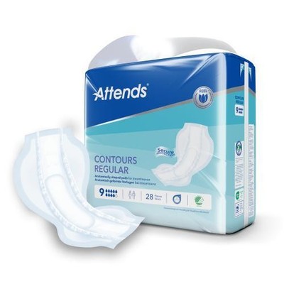 ATTENDS Contours Regular 9 Vorlagen 28 St PZN 6105591