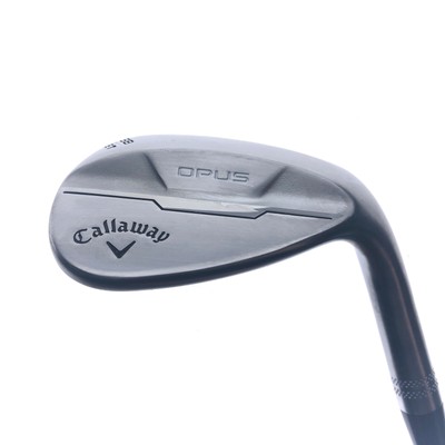 Gebrauchter Callaway Opus Brushed Chrome Lob Wedge / 58,0 Grad / Keil Flex