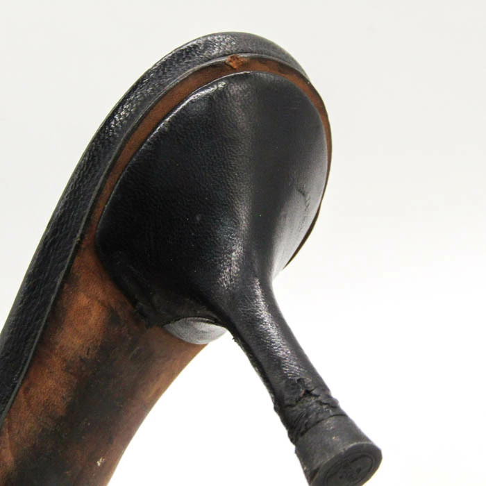 GUCCI Mule Sandals Brand Shoes Made in Italy Black Women's Size 35.5 Black GUCCI thumbnail 7