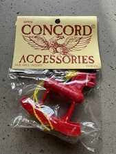 Dollhouse Miniatures Concord Rocking Horse Chair Red Paint Yellow New In Bag